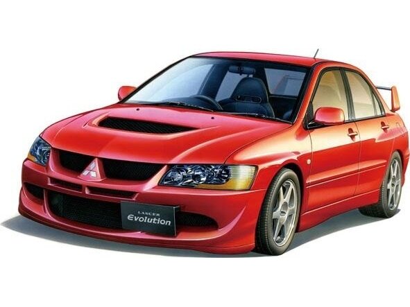 Fujimi - Mitsubishi Lancer Evolution VIII GSR, 1/24, 03924 1 Fujimi - Mitsubishi Lancer Evolution VIII GSR, 1/24, 03924 1