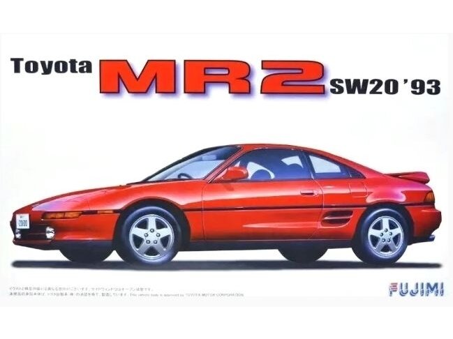 Fujimi - Toyota MR2 GT SW20 1993, 1/24, 04621 Fujimi - Toyota MR2 GT SW20 1993, 1/24, 04621