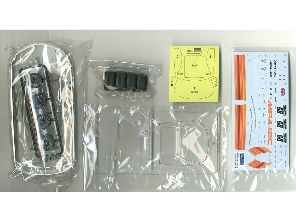 Fujimi - McLaren MP4-12C GT3, 1/24, 12555 3 Fujimi - McLaren MP4-12C GT3, 1/24, 12555 3