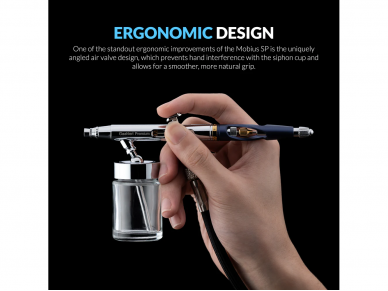 Gaahleri - Premium Series GHPM-Mobius SP 0.3mm, 0.5mm Aerograaf, 43004 7 Gaahleri - Premium Series GHPM-Mobius SP 0.3mm, 0.5mm Aerograaf, 43004 7
