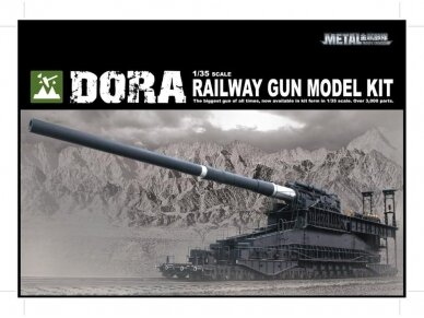 Glow2B - DORA Railway Gun, 1/35, 8109999 1