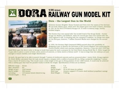 Glow2B - DORA Railway Gun, 1/35, 8109999 2