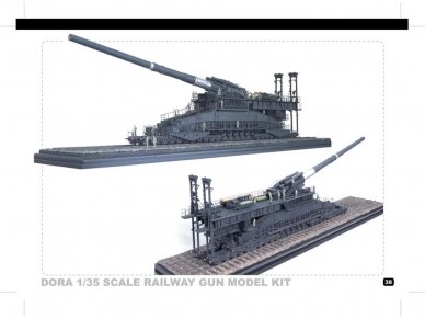 Glow2B - DORA Railway Gun, 1/35, 8109999 39