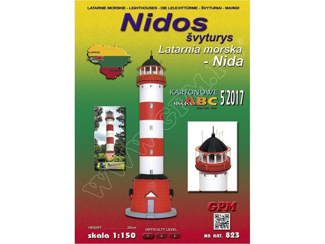 GPM - Nidos švyturys, 1/150, GPM823 GPM - Nidos švyturys, 1/150, GPM823