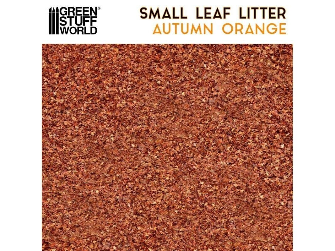 Green stuff world - Small Leaf Litter - Autumn Orange, 13247 2 Green stuff world - Small Leaf Litter - Autumn Orange, 13247 2
