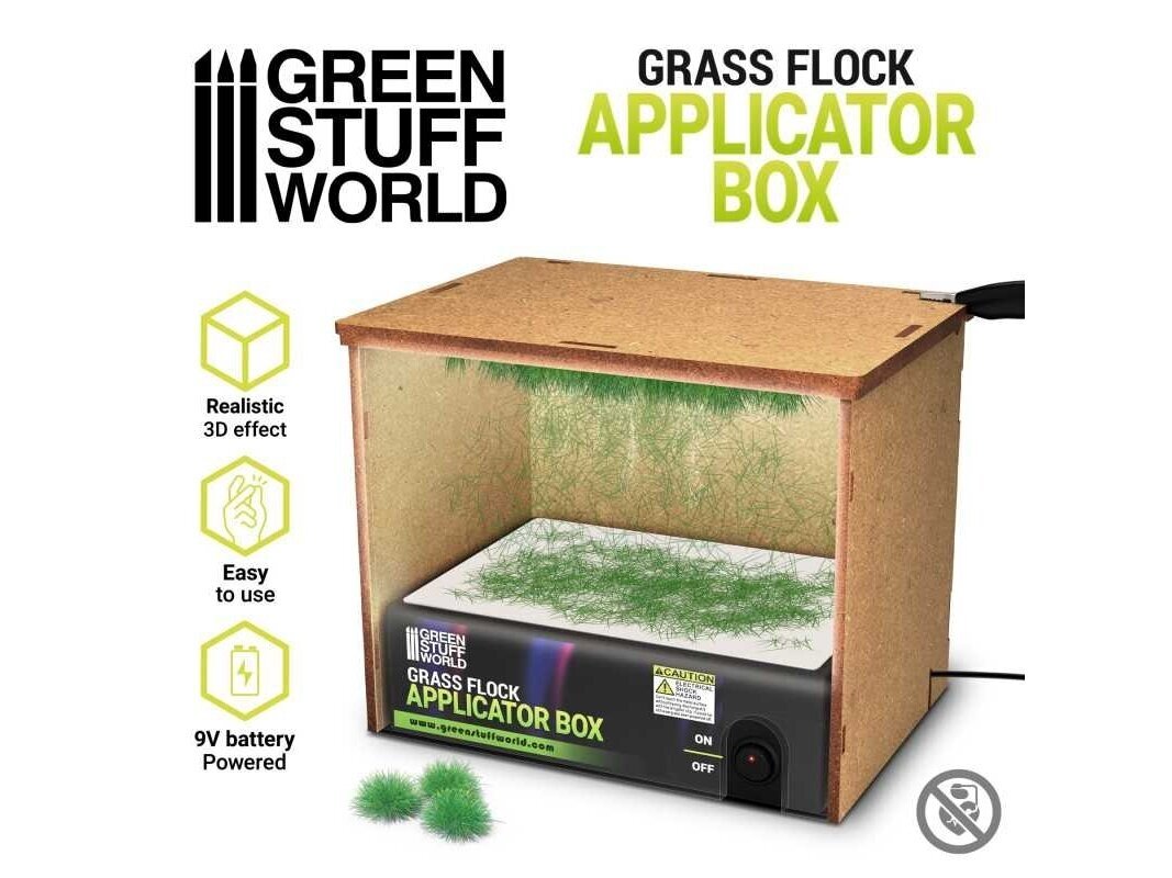 Green stuff world - Grass Flock Applicator Box, 2798 Green stuff world - Grass Flock Applicator Box, 2798