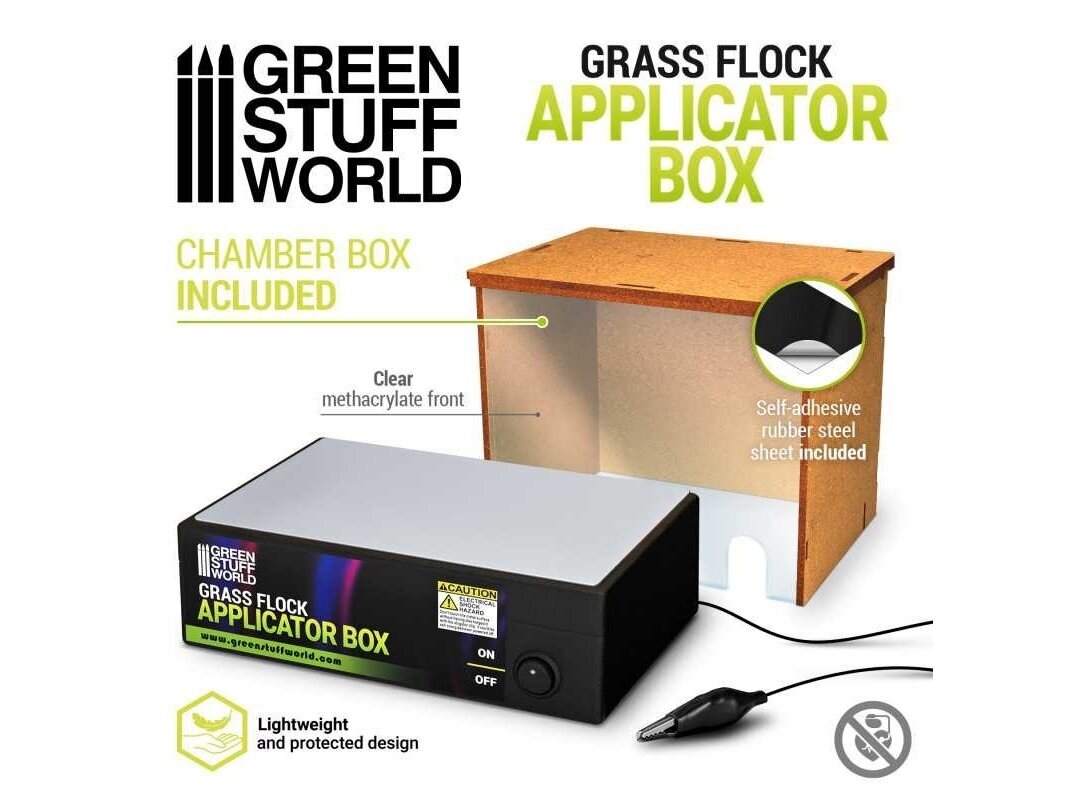 Green stuff world - Grass Flock Applicator Box, 2798 1 Green stuff world - Grass Flock Applicator Box, 2798 1