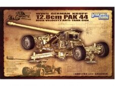 Great Wall Hobby - WWII German Krupp 12.8cm Pak 44 High Velocity Anti Tank Gun, 1/35, L3526