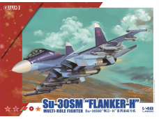 Great Wall Hobby - Su-30SM "Flanker H" Multirole Fighter Russian Air Force Multirole Fighter, 1/48, L4830