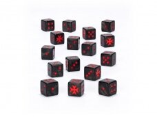 Black Templars dice set, 55-51 Black Templars dice set, 55-51