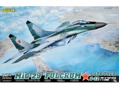 Great Wall Hobby - MiG-29 "Fulcrum" Late Type 9-12, 1/48, L4811