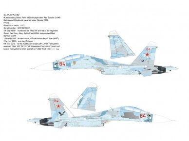 Great Wall Hobby - Su-27UB Flanker-C Heavy Fighter, 1/48, L4827 17 Great Wall Hobby - Su-27UB Flanker-C Heavy Fighter, 1/48, L4827 17