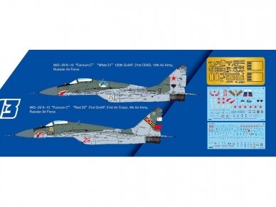 Great Wall Hobby - MiG-29 "Fulcrum C" 9-13, 1/48, L4813 1 Great Wall Hobby - MiG-29 "Fulcrum C" 9-13, 1/48, L4813 1