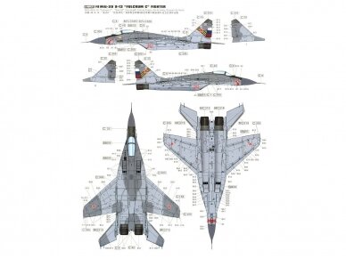 Great Wall Hobby - MiG-29 "Fulcrum C" 9-13, 1/48, L4813 9 Great Wall Hobby - MiG-29 "Fulcrum C" 9-13, 1/48, L4813 9