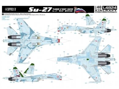 Great Wall Hobby - Su-27 Flanker B, 1/48, L4824 10 Great Wall Hobby - Su-27 Flanker B, 1/48, L4824 10