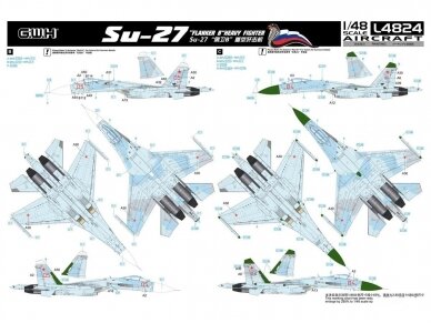 Great Wall Hobby - Su-27 Flanker B, 1/48, L4824 11