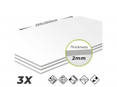 Green stuff world - Foamed PVC 2 mm (Листы вспененного ПВХ 2 мм), 9306 1 Green stuff world - Foamed PVC 2 mm (Листы вспененного ПВХ 2 мм), 9306 1