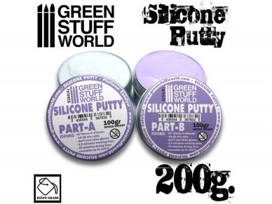 Green stuff world - Violet Silicone Putty (Silikonas formoms), 9284 Green stuff world - Violet Silicone Putty (Silikonas formoms), 9284