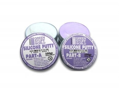 Green stuff world - Violet Silicone Putty (Silikonas formoms), 9284 1 Green stuff world - Violet Silicone Putty (Silikonas formoms), 9284 1
