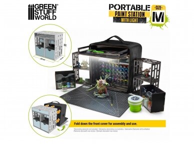 Green stuff world - Miniature Portable Paint Station, 14408 4 Green stuff world - Miniature Portable Paint Station, 14408 4