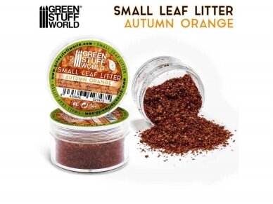 Green stuff world - Small Leaf Litter - Autumn Orange, 13247 1 Green stuff world - Small Leaf Litter - Autumn Orange, 13247 1