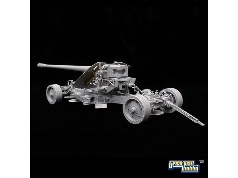 Great Wall Hobby - WWII German Krupp 12.8cm Pak 44 High Velocity Anti Tank Gun, 1/35, L3526 2