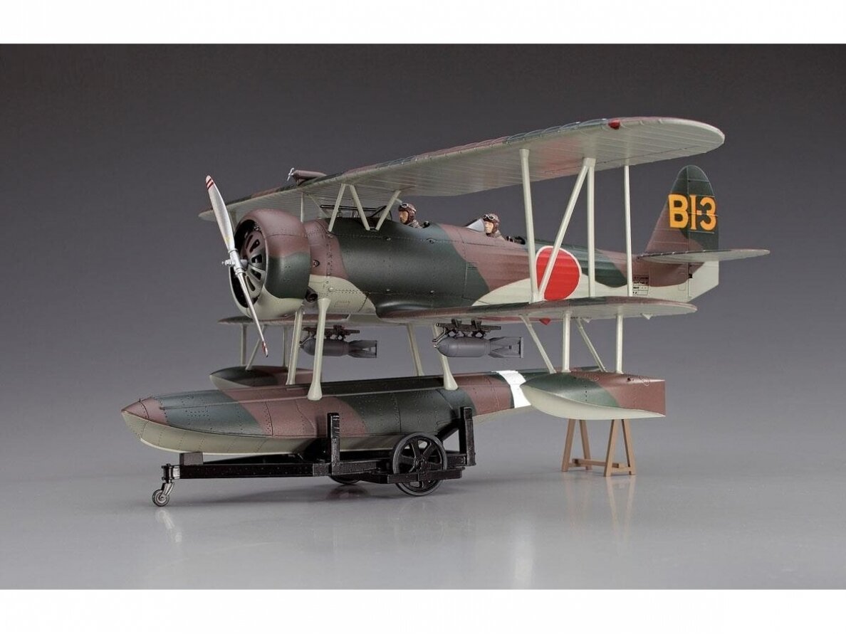 Hasegawa - Nakajima E8N1 Type 95 Reconnaissance Seaplane (Dave) Model 1, 1/48, 19197 1 Hasegawa - Nakajima E8N1 Type 95 Reconnaissance Seaplane (Dave) Model 1, 1/48, 19197 1