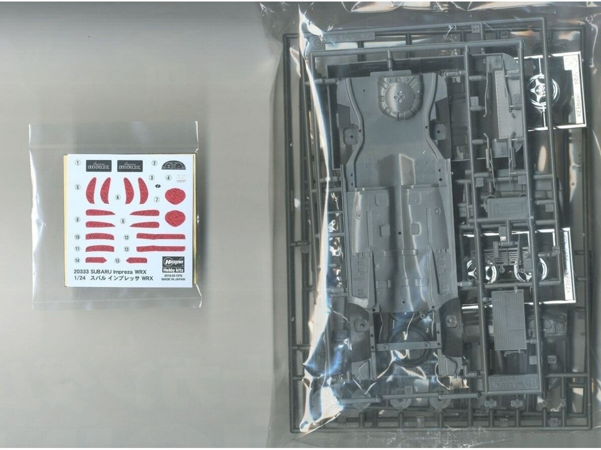 Hasegawa - Subaru Impreza WRX, 1/24, 20333 5