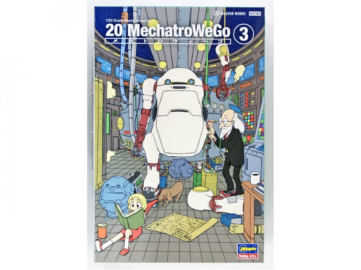 Hasegawa - 20 MechatroWeGo No. 3, Retro., 1/20, 64745 Hasegawa - 20 MechatroWeGo No. 3, Retro., 1/20, 64745