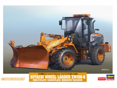 Hasegawa - Hitachi Wheel Loader ZW100-6 Multiplow (Snowplow), 1/35, 66102