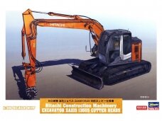 Hasegawa - Hitachi Construction Machinery Excavator Zaxis 135US Cutter Heads, 1/35, 66111 Hasegawa - Hitachi Construction Machinery Excavator Zaxis 135US Cutter Heads, 1/35, 66111