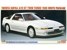 Hasegawa - Toyota Supra A70 GT Twin Turbo 1989 White Package, 1/24, 20504