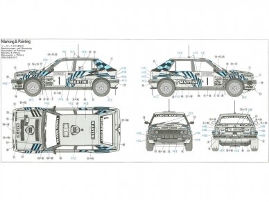 Hasegawa - Lancia Delta HF Integrale 16V 1989 San Remo Rally, 1/24, 25208 7