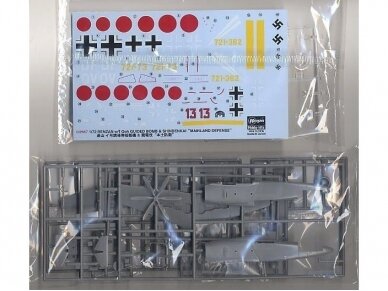 Hasegawa - Renzan w/ I GOH Guided Bomb & Shindenkai 'Mainland Defence' (Contains 2 kits), 1/72, 00987 6