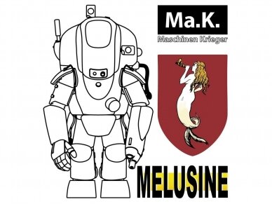 Hasegawa - Maschinen Krieger: Melusine “Waldgeist” Panzer Kampf Anzug Ausf M, 1/35, 64128 3 Hasegawa - Maschinen Krieger: Melusine “Waldgeist” Panzer Kampf Anzug Ausf M, 1/35, 64128 3