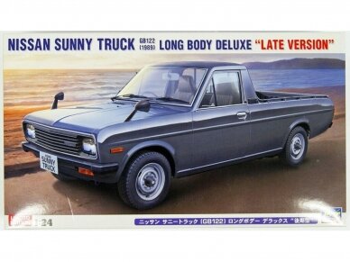 Hasegawa - Nissan Sunny Truck GB122 (1989) Long Body Deluxe "Late Type", 1/24, 20275