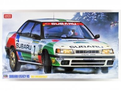 Hasegawa - Subaru Legacy RS 1992 Swedish Rally Limited Edition, 1/24, 20290