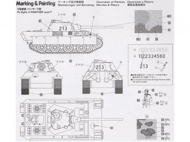 Hasegawa - Pz.Kpfw V Panther Ausf. F, 1/72, 31140 4