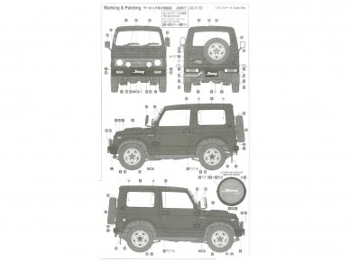 Hasegawa - 1995 Suzuki Jimny (JA11-5), 1/24, 21122 3