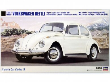 Hasegawa - Type 1 (1967) Volkswagen Beetle, 1/24, 21203
