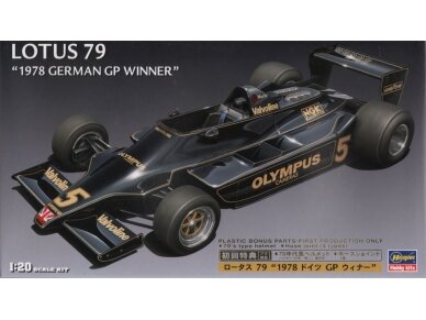 Hasegawa - Lotus F1 1978 German GP With full decals, 1/20, 23203