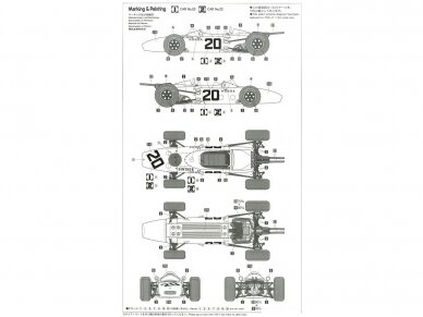 Hasegawa - Honda F1 RA272E '65 Italian GP, 1/24, 20412 2