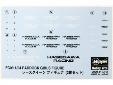 Hasegawa - Paddock Girls Figure, 1/24, 29109 4