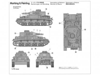 Hasegawa - Pz Kpfw IV Ausf. F1, 1/72, 31141 3