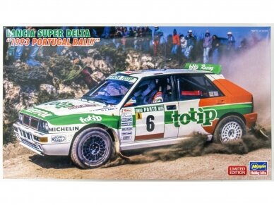 Hasegawa - Lancia Super Delta "1993 Portugal Rally", 1/24, 20457
