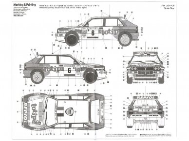 Hasegawa - Lancia Super Delta "1993 Portugal Rally", 1/24, 20457 2