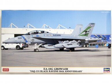 Hasegawa - EA-18G Growler `VAQ-135 Black Ravens 50th Anniversary`, 1/72, 02351 Hasegawa - EA-18G Growler `VAQ-135 Black Ravens 50th Anniversary`, 1/72, 02351