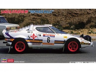 Hasegawa - Lancia Stratos HF "1981 Race Rally", 1/24, 20561