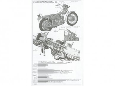 Hasegawa - Kawasaki 500-SS/MACH III (H1A) "Red Color" (1971), 1/12, 21775 6