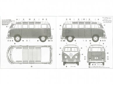 Hasegawa - Volkswagen Type2 Micro Bus (1963) '23-window', 1/24, 21210 2